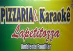 Logotipo Pizzaria e Karaokê Lapetitozza
